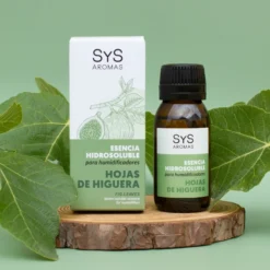 Esencia Hidrosoluble Hojas de Higuera SYS Aromas 50 ml | Aroma Frutal y Herbal | Para Humidificadores y Difusores