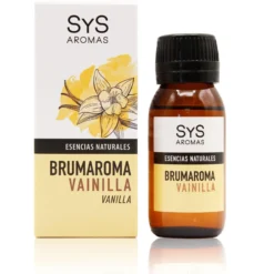 Esencia Hidrosoluble Vainilla SYS Aromas 50 ml | Aroma Dulce y Caramelizado | Para Humidificadores y Difusores