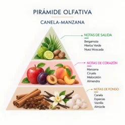 Esencia Natural Canela-Manzana SYS Aromas 12 ml | Aroma Dulce y Afrutado | Para Quemadores y Humidificadores