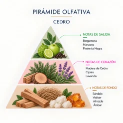 Esencia Natural Cedro SYS Aromas 12 ml | Aroma Oriental y Amaderado | Para Quemadores y Humidificadores