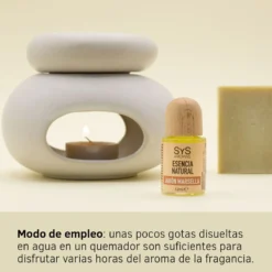 Esencia Natural Jabón de Marsella SYS Aromas 12 ml | Aroma Fresco y Limpio | Para Quemadores y Humidificadores