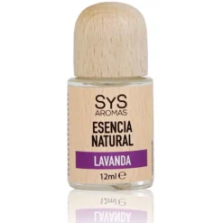 Esencia Natural Lavanda SYS Aromas 12 ml | Aroma Floral y Agreste | Para Quemadores y Humidificadores