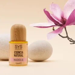 Esencia Natural Magnolia SYS Aromas 12 ml | Aroma Floral y Dulce | Para Quemadores y Humidificadores