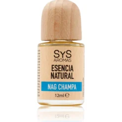 Esencia Natural Nag Champa SYS Aromas 12 ml | Aroma Floral y Oriental | Para Quemadores y Humidificadores