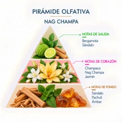 Esencia Natural Nag Champa SYS Aromas 12 ml | Aroma Floral y Oriental | Para Quemadores y Humidificadores