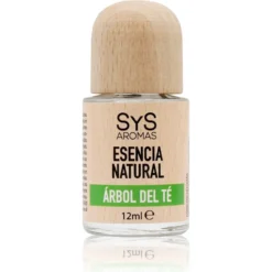 Esencia Natural Árbol de Té SYS Aromas 12 ml | Aroma Fresco y Herbal | Para Quemadores y Humidificadores