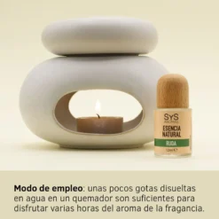 Esencia Natural Ruda SYS Aromas 12 ml | Aroma Agreste y Herbal | Para Quemadores y Humidificadores