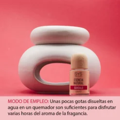 Esencia Natural Sándalo SYS Aromas 12 ml | Aroma Especiado y Amaderado | Para Quemadores y Humidificadores