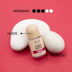 Esencia Natural Sándalo SYS Aromas 12 ml | Aroma Especiado y Amaderado | Para Quemadores y Humidificadores