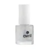 Esmalte Top Coat dorado con purpurina, Avril, 7 ml