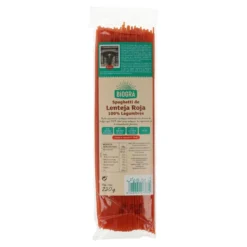 Espagueti de Lenteja Roja Biogra BIO 250 g