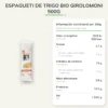 Espagueti de trigo bio Girolomoni 500g