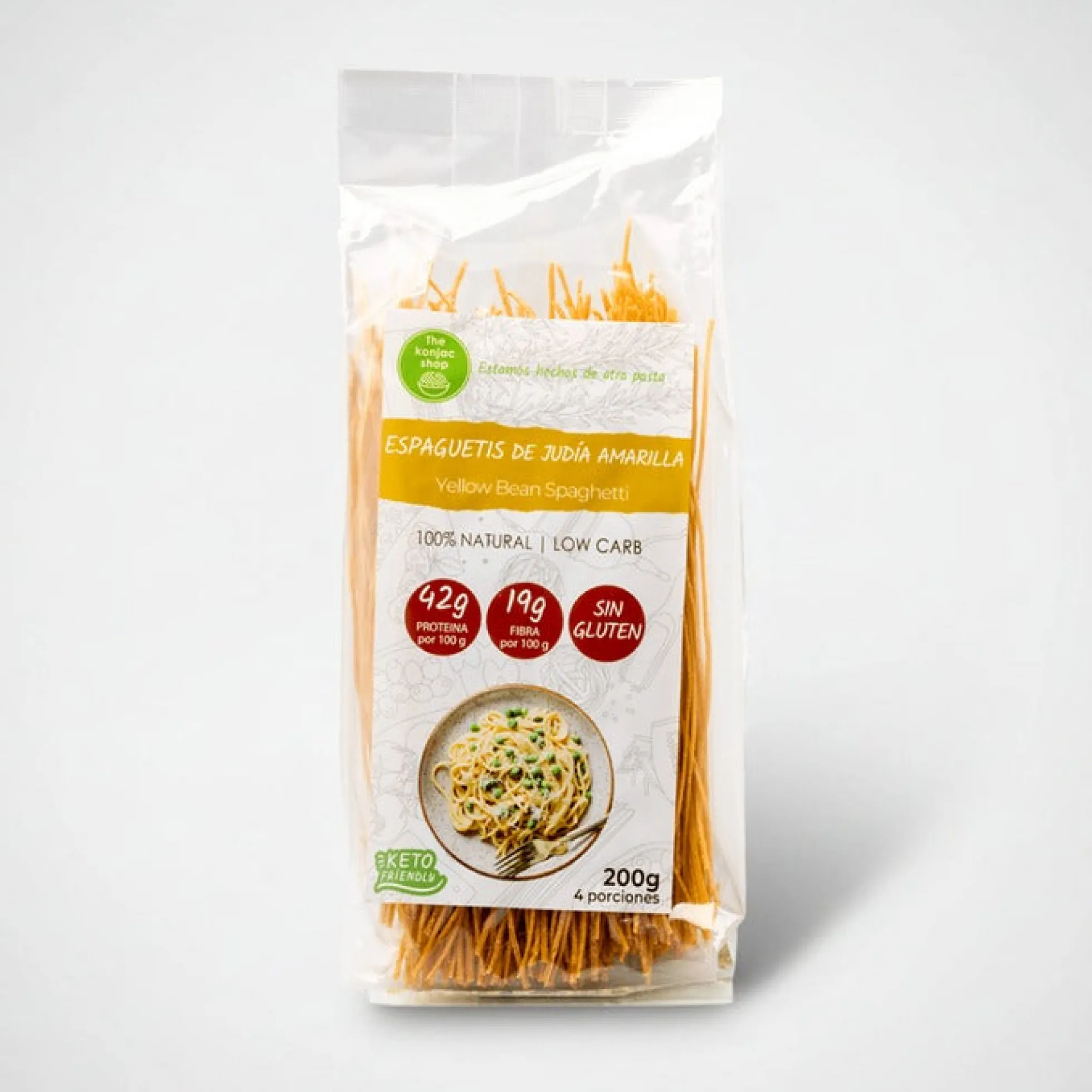 Espaguetis de Judía Amarilla The Konjac Shop 200g