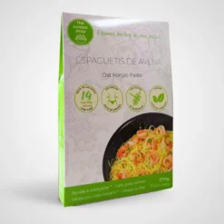 Espaguetis de Konjac y Avena Sin gluten The Konjac Shop 200g
