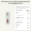 Espaguetis de Trigo Sarraceno sin gluten BIO 500 gr