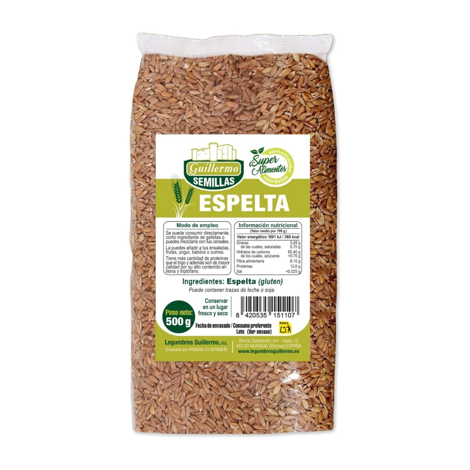 Espelta Pelada - 750 G