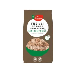 Espirales de Trigo Sarraceno Sin Gluten El Granero, 500 g