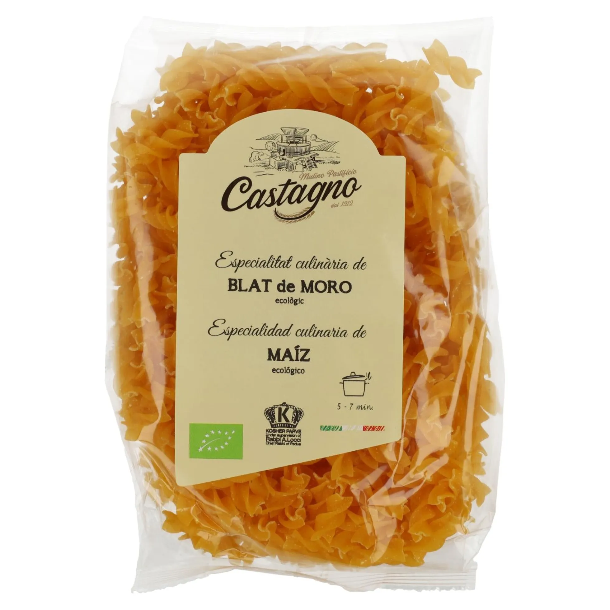 Espirales Maíz ECO Castagno 250 g