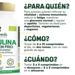 Espirulina Bio, 17% Ficocianina | 400 Comprimidos