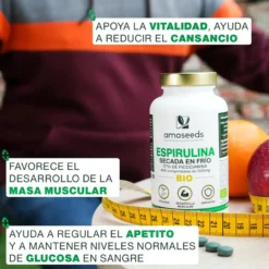 Espirulina Bio, 17% Ficocianina | 400 Comprimidos