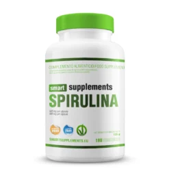 Espirulina 500mg - 180 Cápsulas Vegetales - Espirulina - Smart Supplements