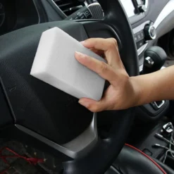 10 Esponjas Mágicas De Melamina Especial Para El Cuidado Del Coche. Limpieza Solo Con Agua, Sin Químicos Ni Detergentes