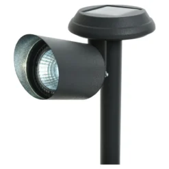 Estaca De Jardin Proyector Solar Led 3lm 6400k 45° 10x17x25,5cm