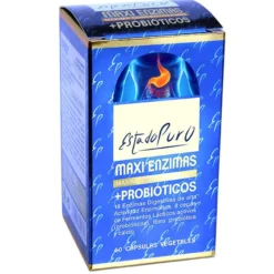 Estado Puro Maxi Enzimas Con Probioticos Tongil 40 Vcaps