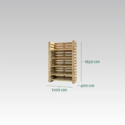 Estantería De Madera Para Plantas Maxima Hortalia
