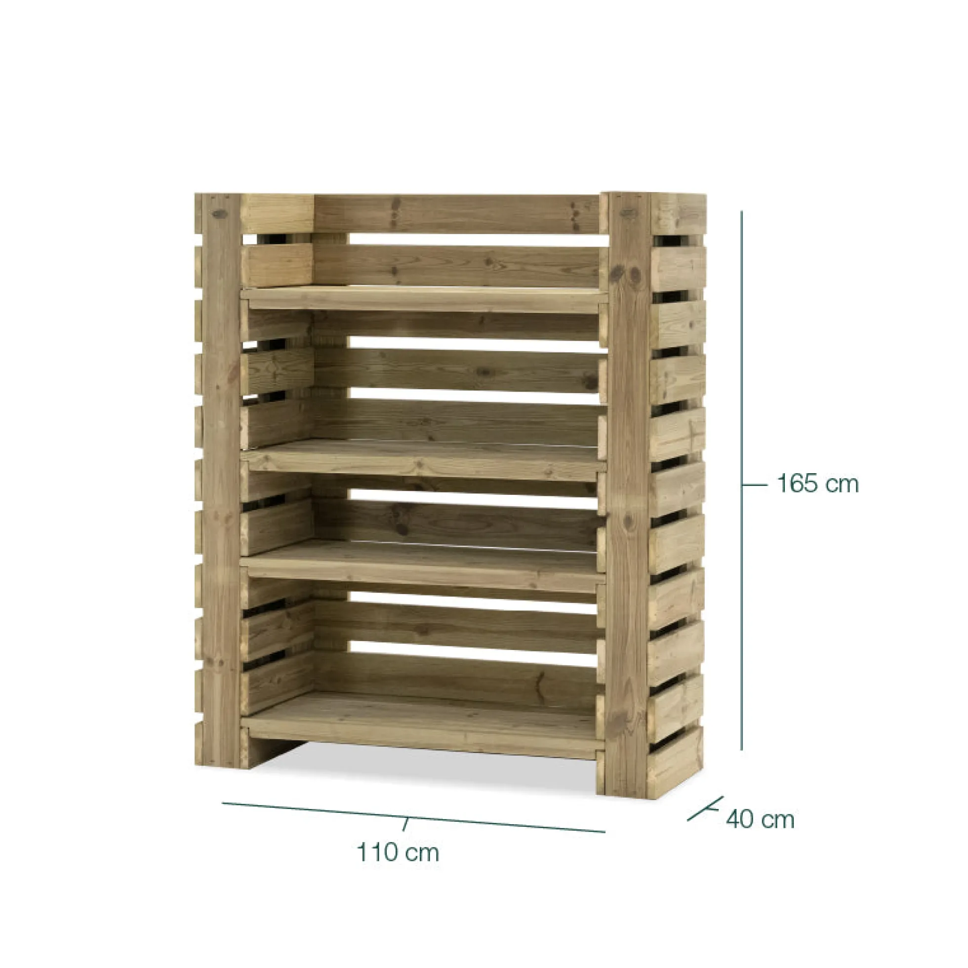 Estantería De Madera Para Plantas Augusta Hortalia