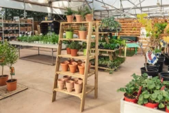 Estantería Expositor De Madera Para Plantas Marion Hortalia