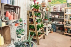 Estantería Expositor De Madera Para Plantas Marion Hortalia