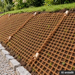 Estera De Terraplén De 130 M, Estera De Coco, Revestimiento De Estanque De 1 M De Ancho, Estera De Coco, 450 G