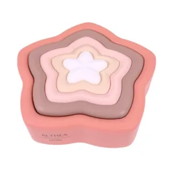 Estrella Apilable Sensorial Para Bebé De Silicona Orgánica Althea Living Multicolor