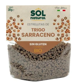 Estrellitas de Trigo Sarraceno Sin gluten Sol Natural BIO 250 g
