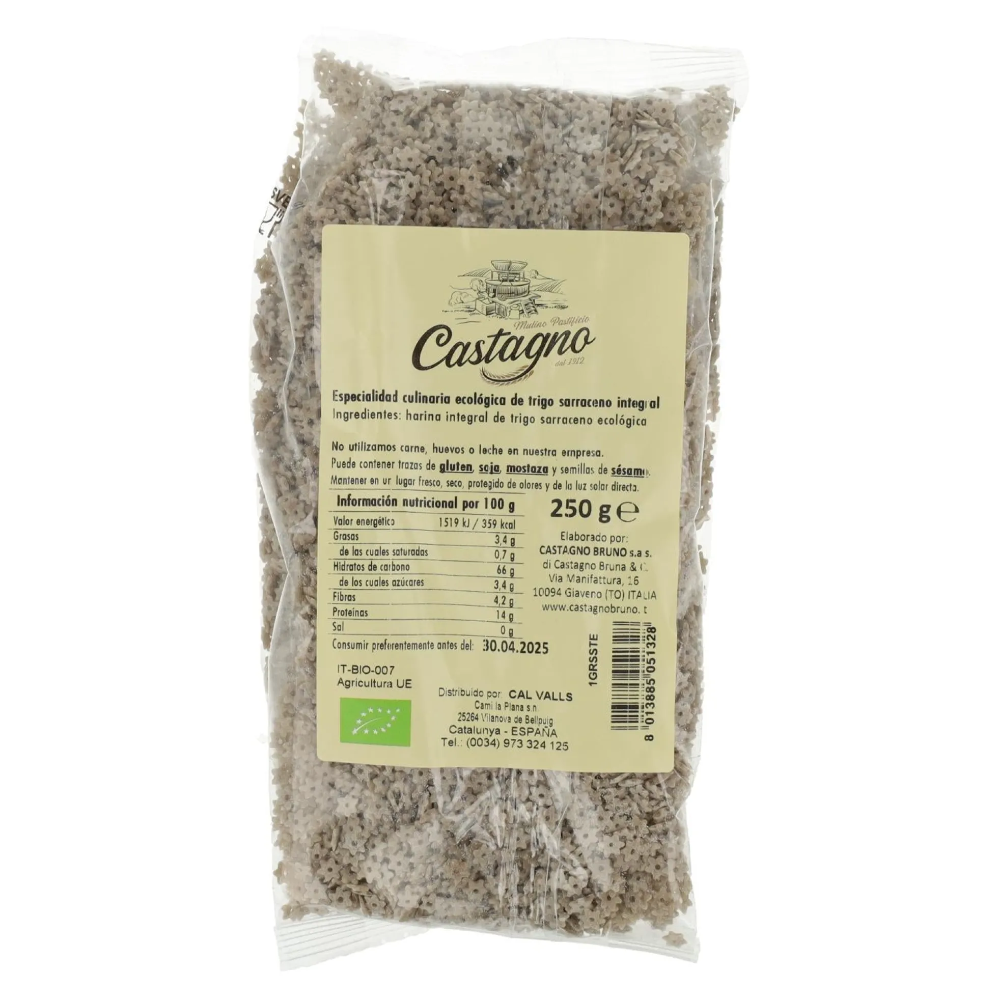 Estrellitas Trigo Sarraceno ECO Castagno 250 g