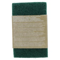 2 estropajos con esponja vegetal Eco Friendly Kerkom