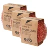 6 Estropajos de cobre puro Eco Friendly Kerkom (3 Packs de 2)