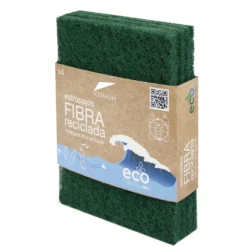 4 Estropajos reciclados Eco Friendly Kerkom