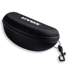 Estuche Textil Negro Con Mosquetón Protección Ocular Uvex Negra