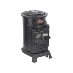 Estufa portátil a gas Provence negro 3,4 kW Fireside