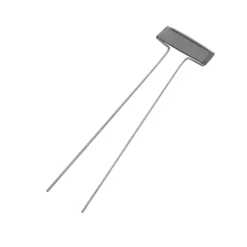 Etiquetas zinc 25 cm Biotop – 10 unidades + lápiz para huerto y jardín