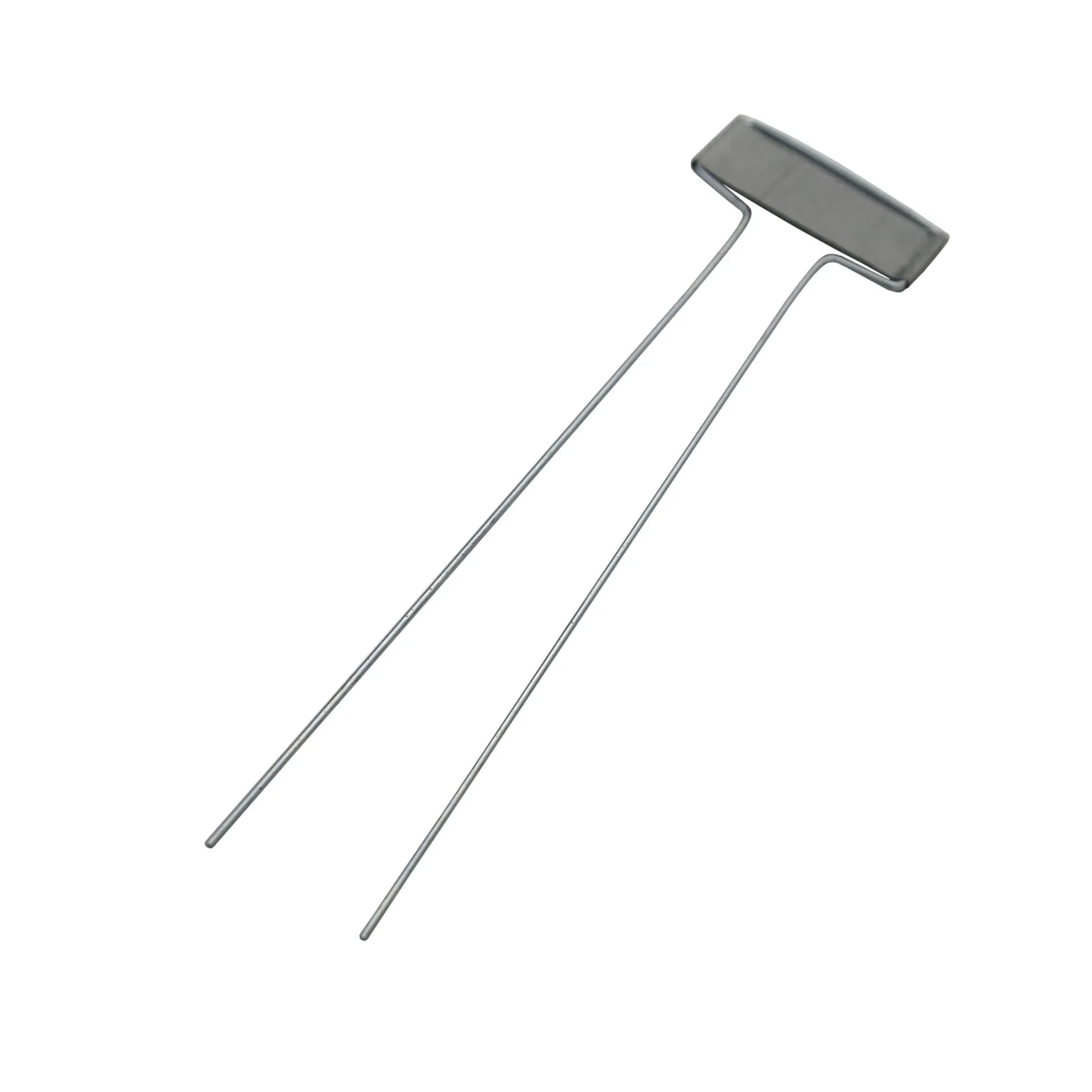 Etiquetas zinc 25 cm Biotop – 10 unidades + lápiz para huerto y jardín