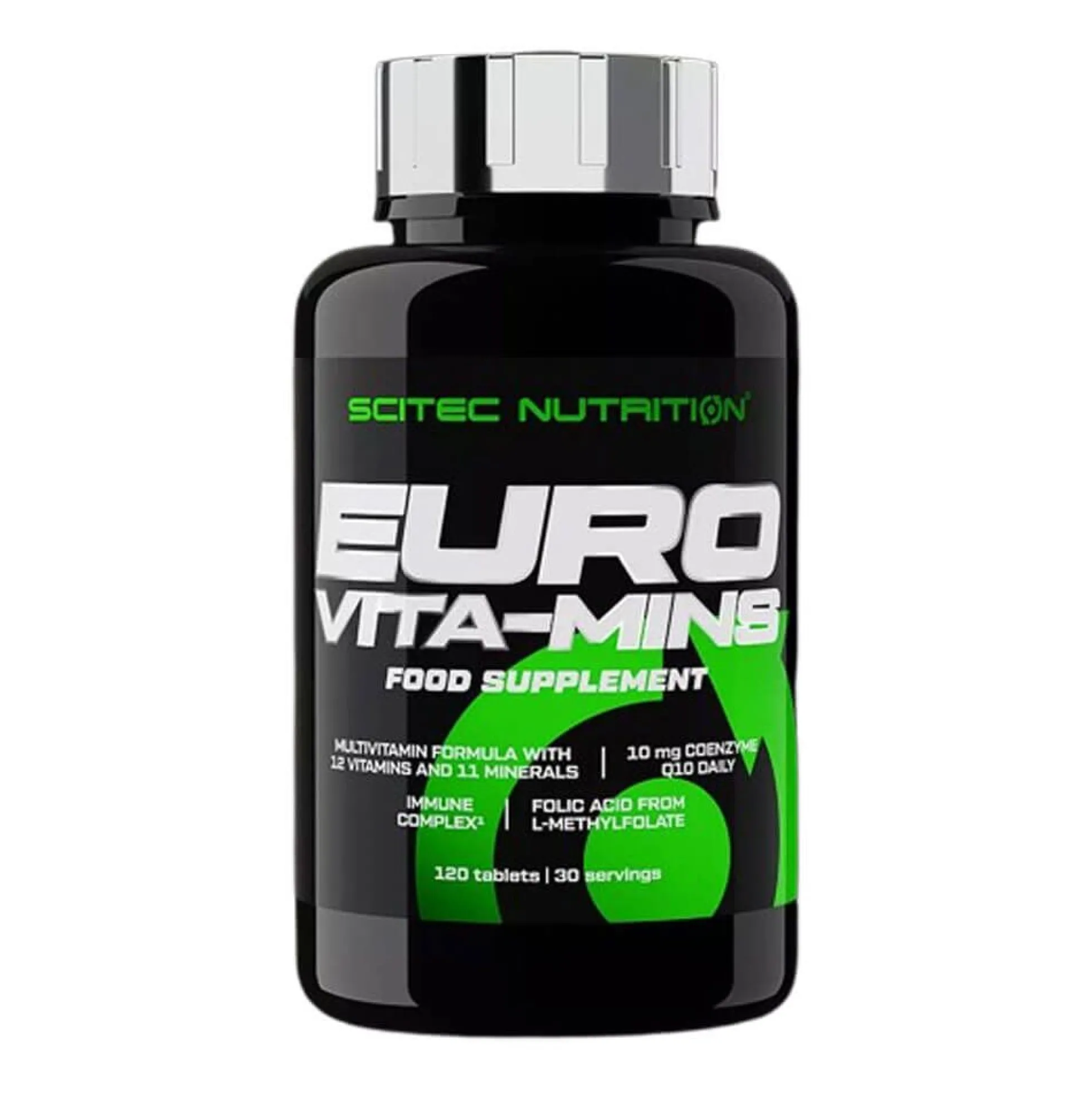 Euro Vita-mins - 120 Tabletas - Complejos Multivitaminicos - Scitec Nutrition