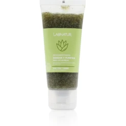 Exfoliante Facial de Aloe Vera y Bambú Labnatur 100 ml | Gránulos de Coco | Limpieza Purificante y Frescor | Vegano