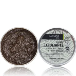Exfoliante Facial Labnatur Bio 100 ml | Arena Volcánica y Fibra de Coco | Aloe Vera y Pepino | Vegano