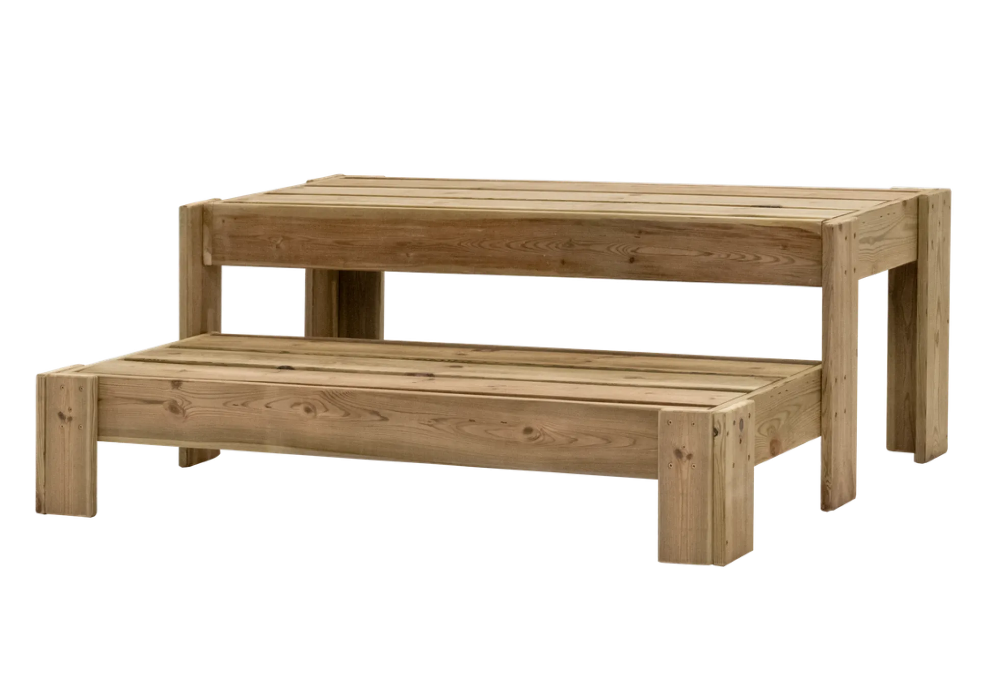 Expositor Escalera De Madera Podium Hortalia