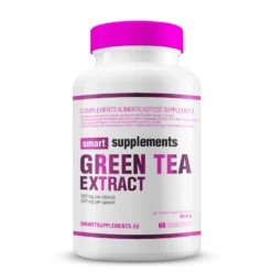 Extracto De Té Verde 500mg - 60 Cápsulas Vegetales - Diuréticos - Smart Supplements
