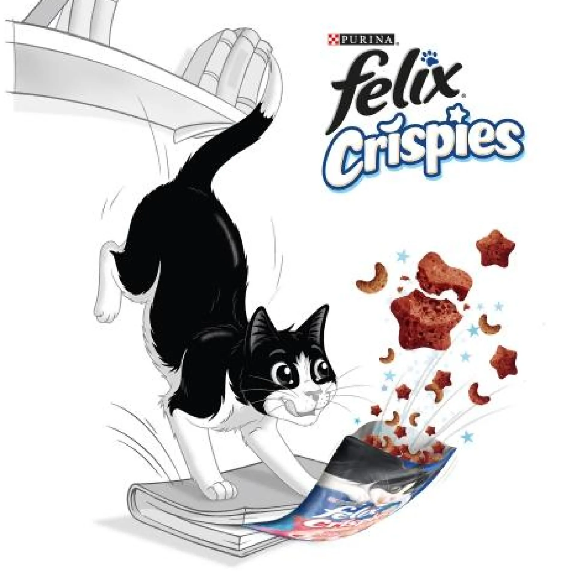 FELIX Crispies Salmón y Trucha 45g