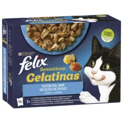 FELIX Sensations festín del mar Gelatinas Multipack 12 x 85 g